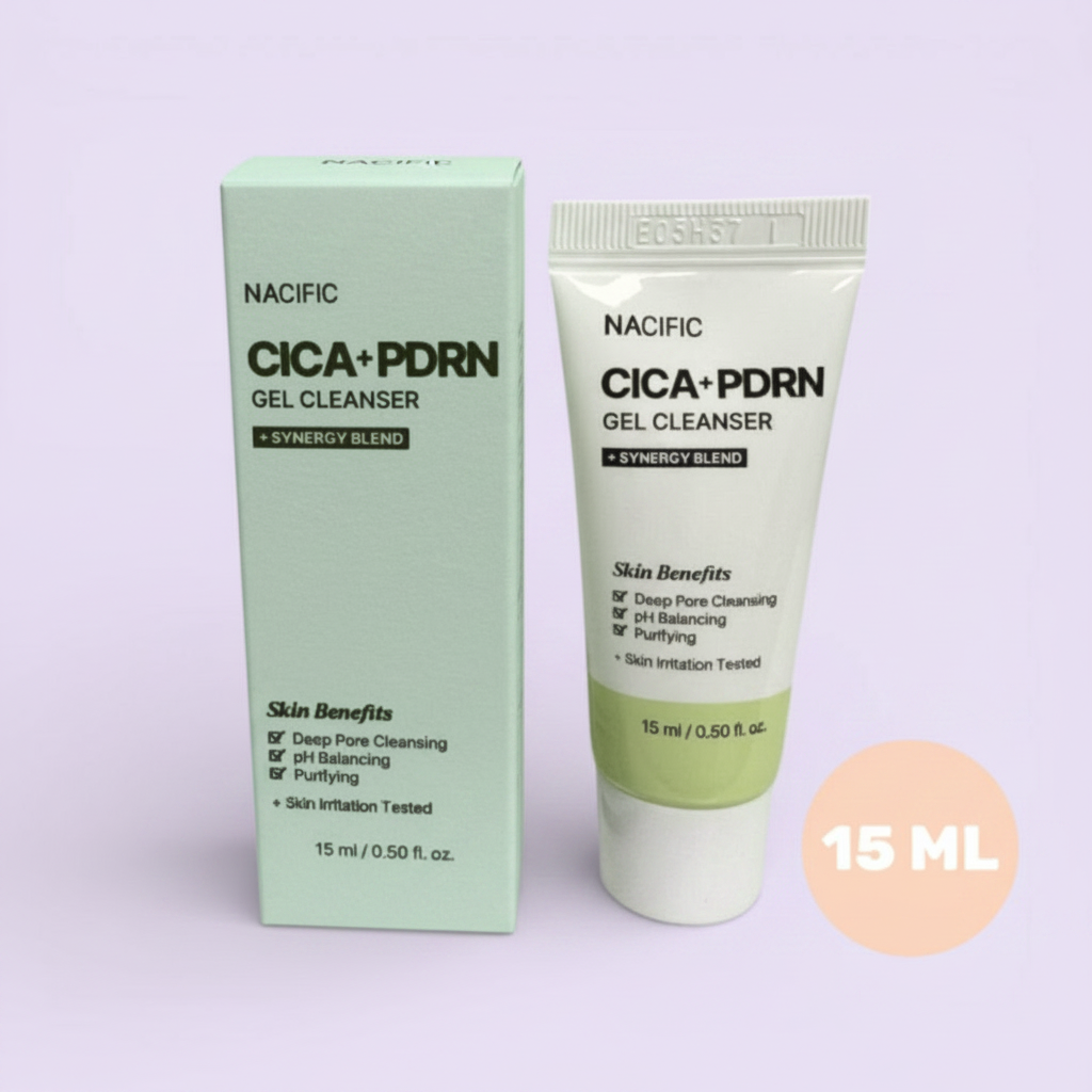 NACIFIC - Cica PDRN Gel Cleanser - Čisticí gel s Cica a PDRN - 15 ml