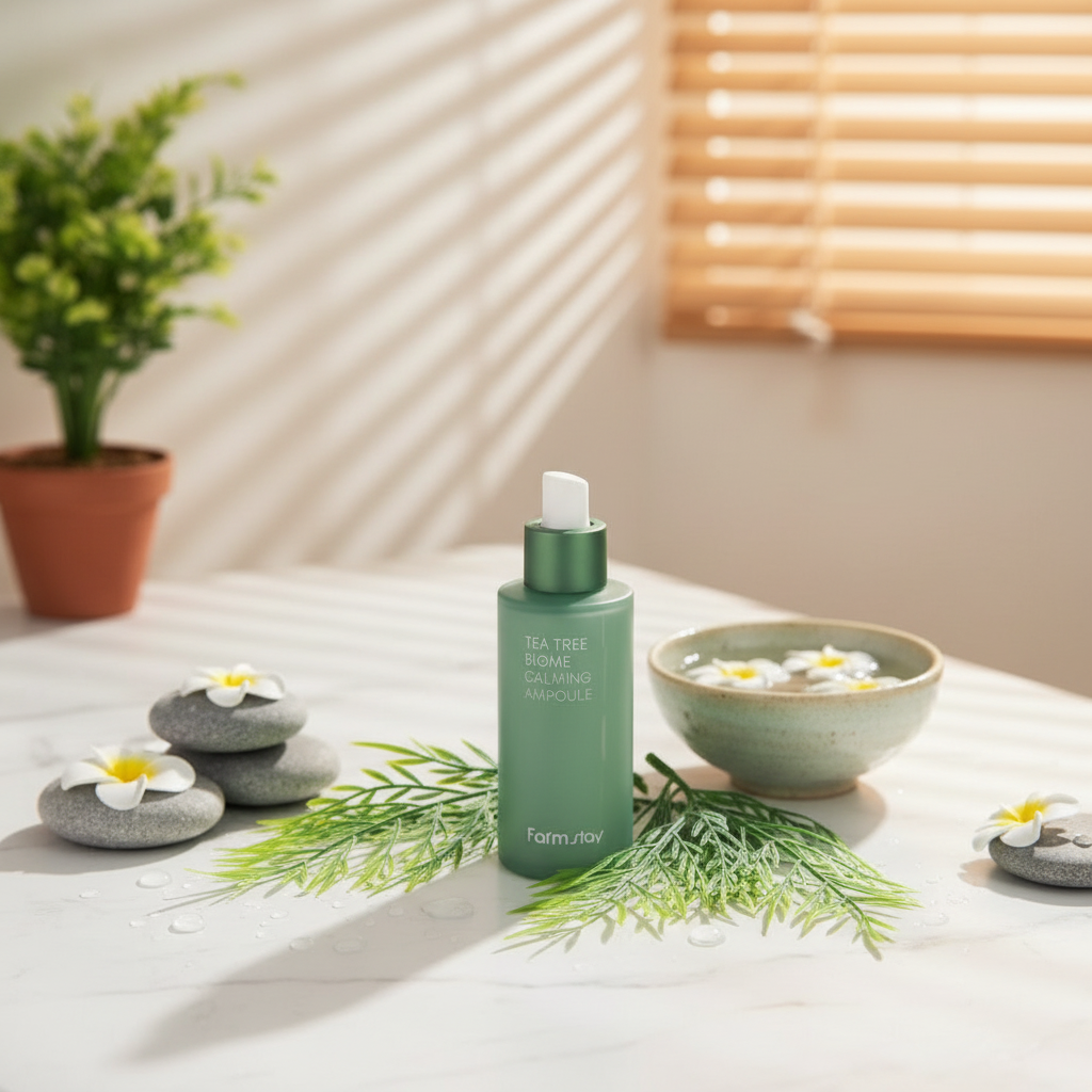 Farm Stay - Tea Tree Biome Calming Ampoule - Zklidňující ampoule s Tea Tree - 50 ml