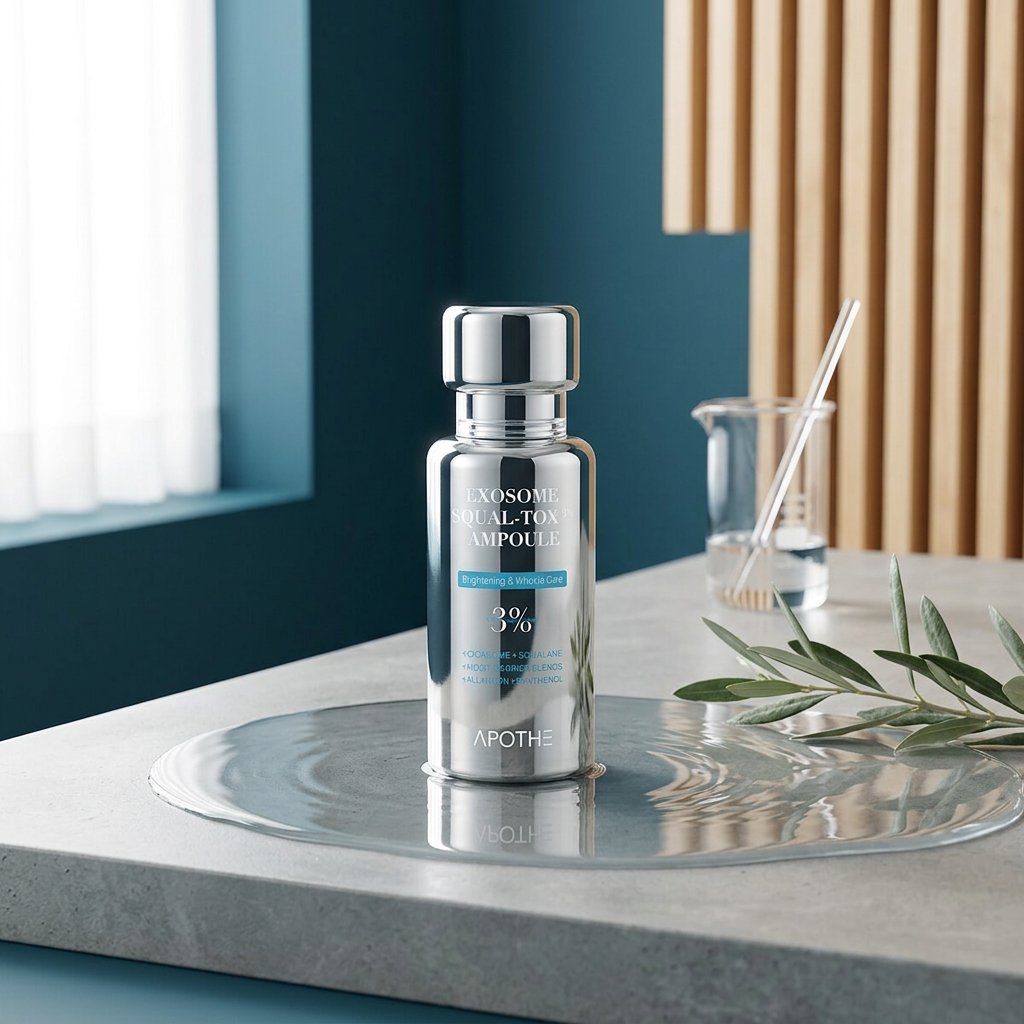 APOTHE - Exosome Squal-Tox 3% Ampoule - Hydratační ampule s obsahem exosomů - 30 ml