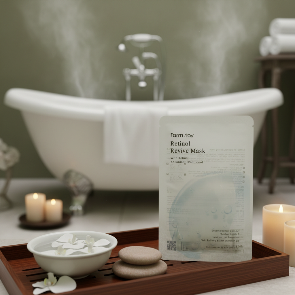 Farm Stay - Retinol Revive Mask - Omlazující, plátýnková maska s retinolem - 25 ml