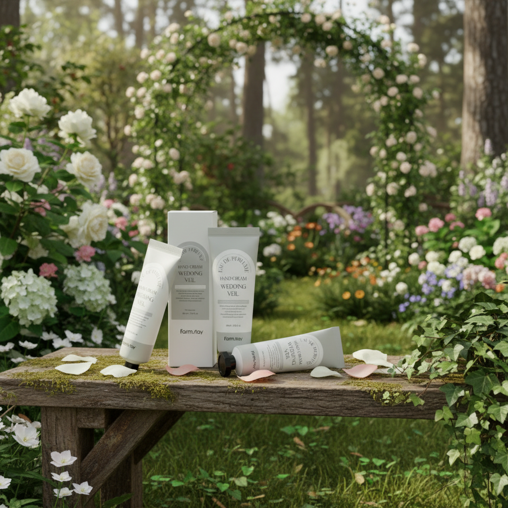 Farm Stay - Eau De Parfume Hand Cream Wedding Veil - Parfemovaný krém na ruce s jemnou vůní květin - 100 ml