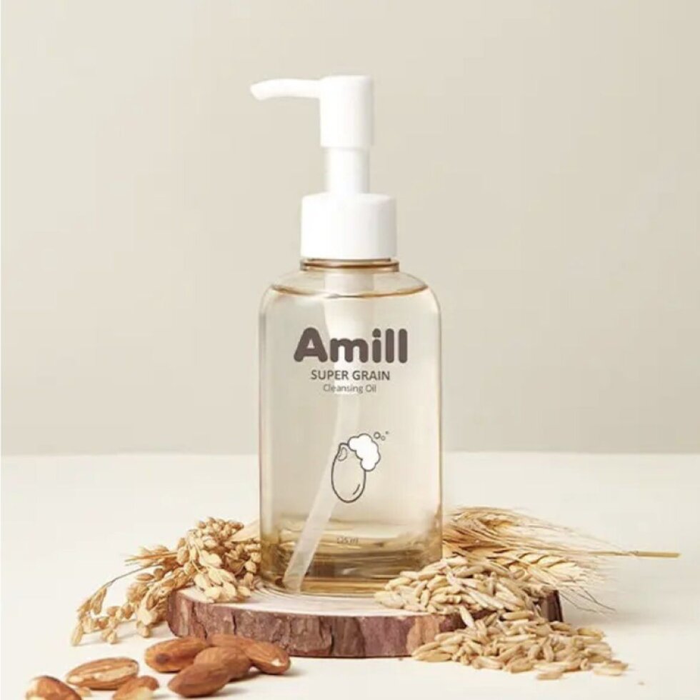 AMILL - Super Grain Cleansing Oil - Jemný čistící olej s fermentovanými super-zrny - 125 ml