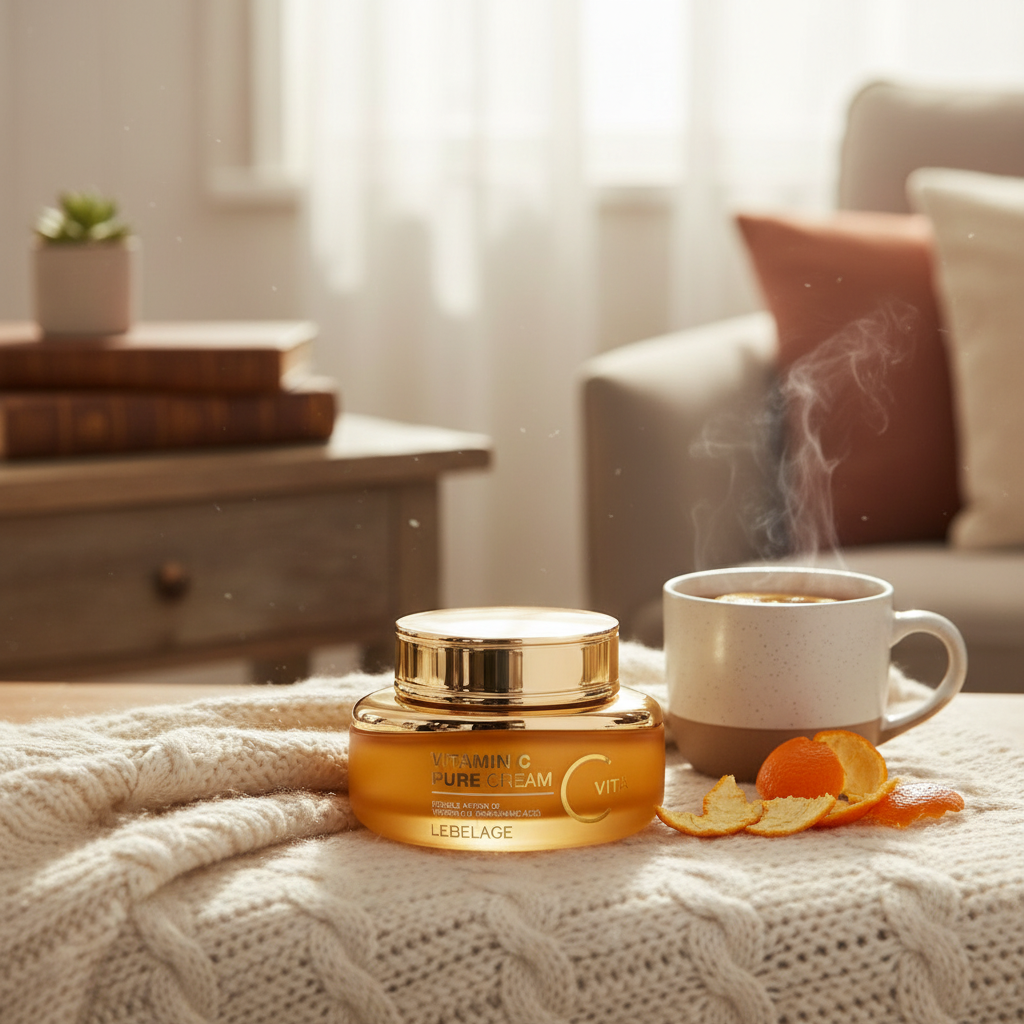 LEBELAGE - Vitamin C Pure Cream - Krém s vitaminem C - 55 ml