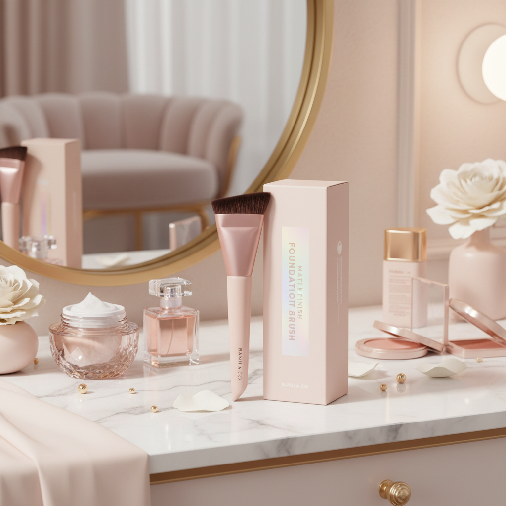 Banila Co - Matte Finish Foundation Brush - Štětec na make-up s matným finišem