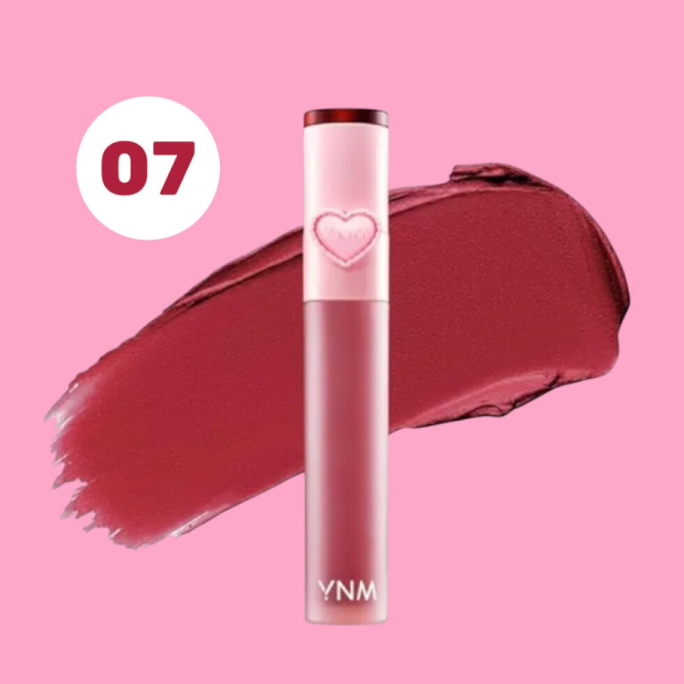 YNM - Heart Veil Tint 07 Dipping Veil - Tónovací balzám na rty 07 Dipping Veil - 2,5 g