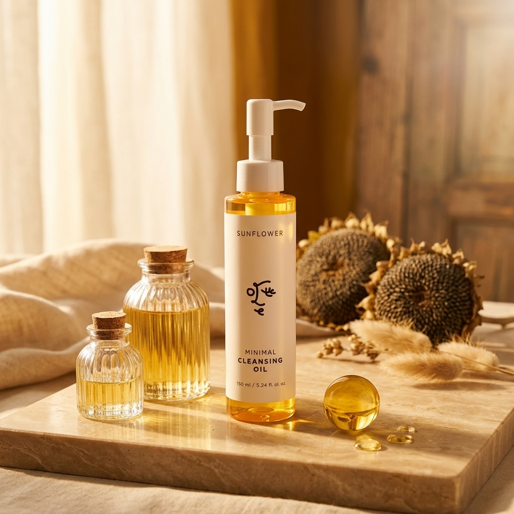 OTTIE - Sunflower Minimal Cleansing Oil - Slunečnicový čisticí olej - 155 ml