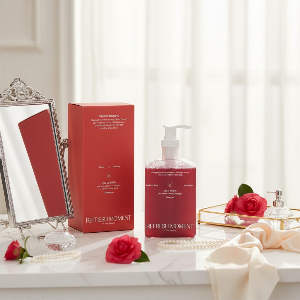 Dr. Althea - Refresh Moment Perfume Shampoo 01 Jeju Camellia - Parfémovaný šampon s květinovou vůní kamélií - 500 ml