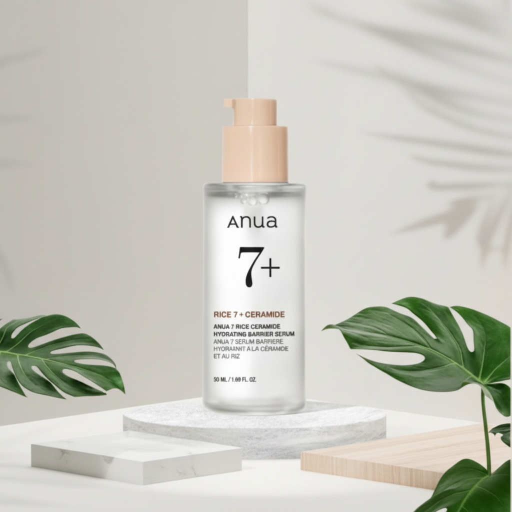 ANUA - Rice 7 Ceramide Hydrating Barrier Serum - Hydratační rýžové sérum s ceramidy - 50 ml
