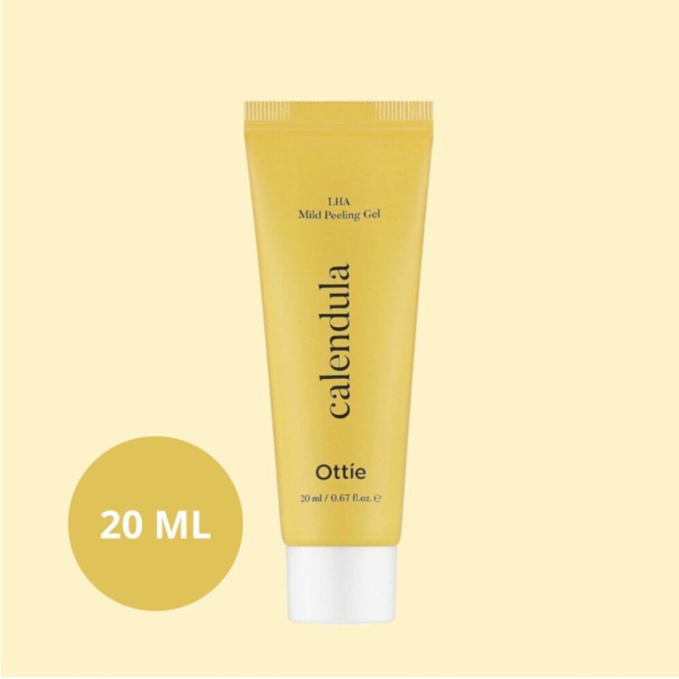 OTTIE - Calendula LHA Mild Peeling Gel - Jemný peelingový gel s měsíčkem a LHA - 20 ml