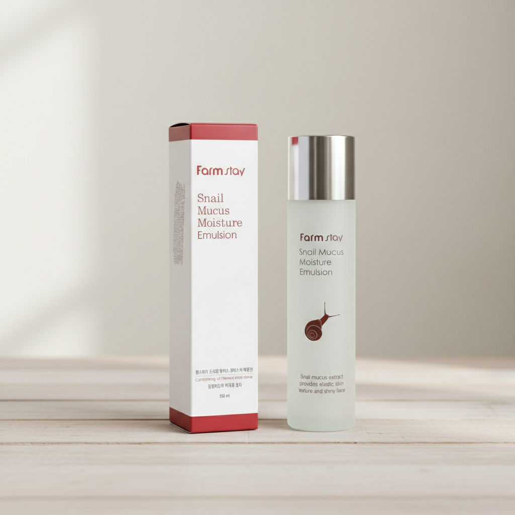 Farm Stay - Snail Mucus Moisture Emulsion - Vyživující emulze se šnečím mucinem - 150 ml