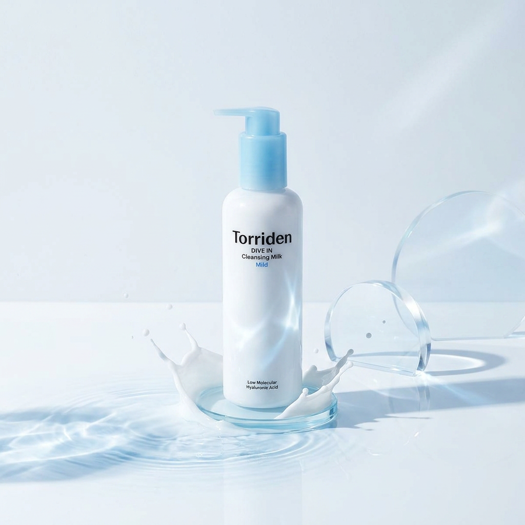 Torriden - DIVE-IN Cleansing Milk - Hydratační čisticí mléko s kyselinou hyaluronovou - 200 ml