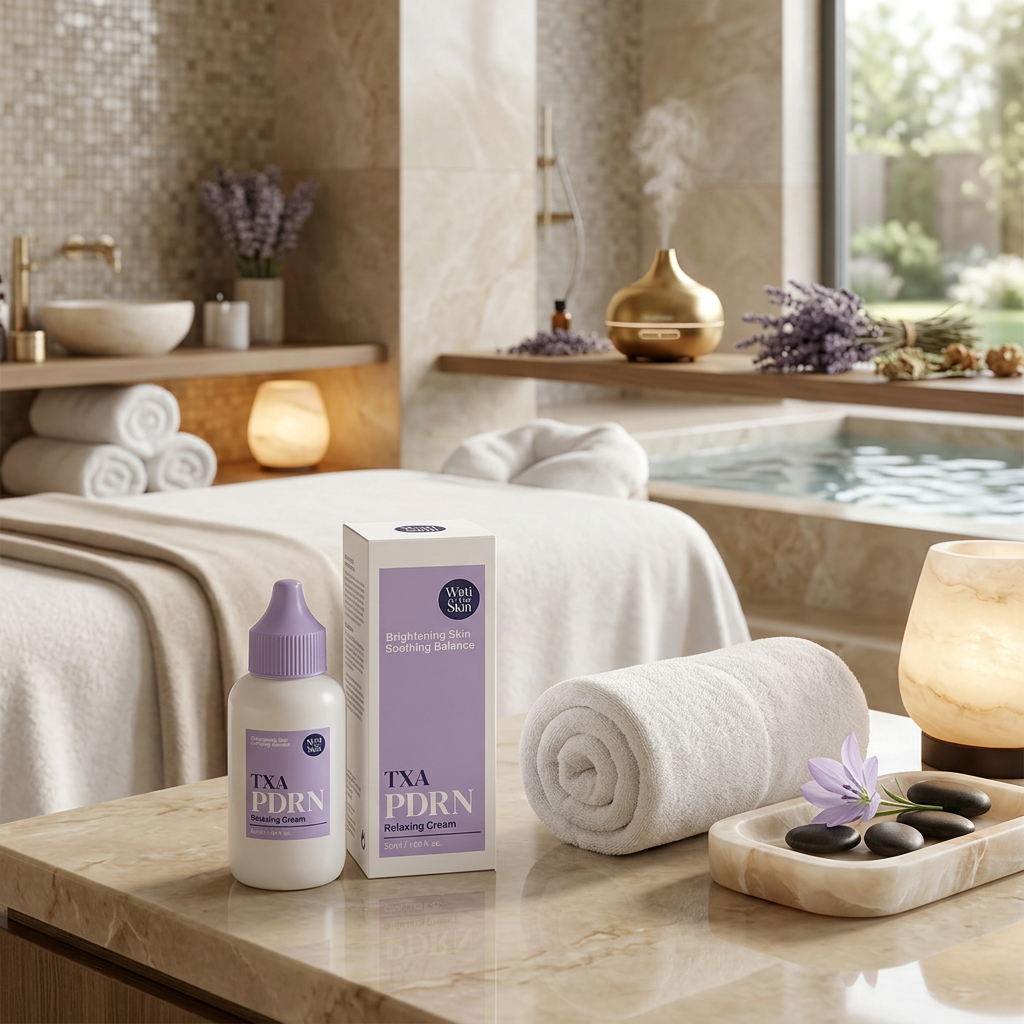 WATI FOR SKIN - Tranexamic Acid PDRN Relaxing Cream - Rozjasňující a regenerační pleťový krém s PDRN - 50 ml