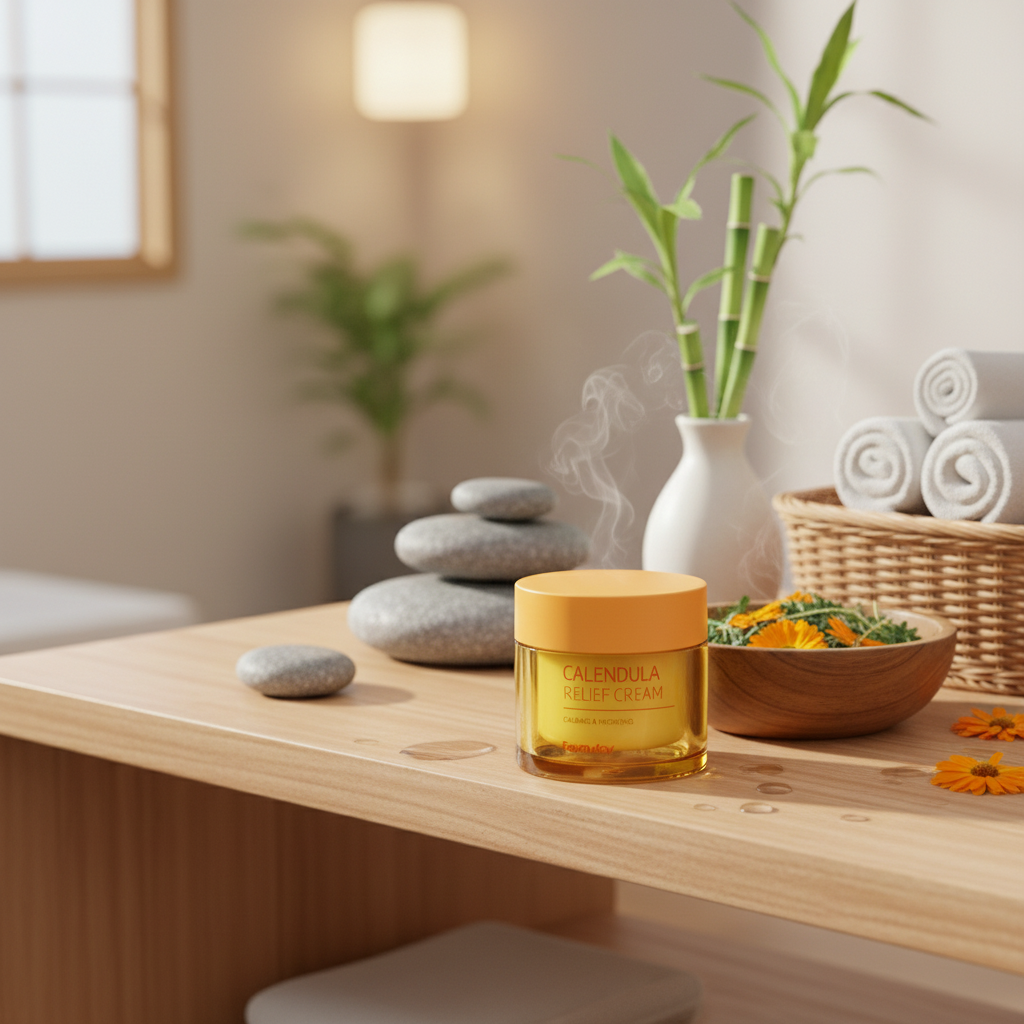 Farm Stay - Calendula Relief Cream - Omlazující krém s měsíčkem lékařským - 80 ml