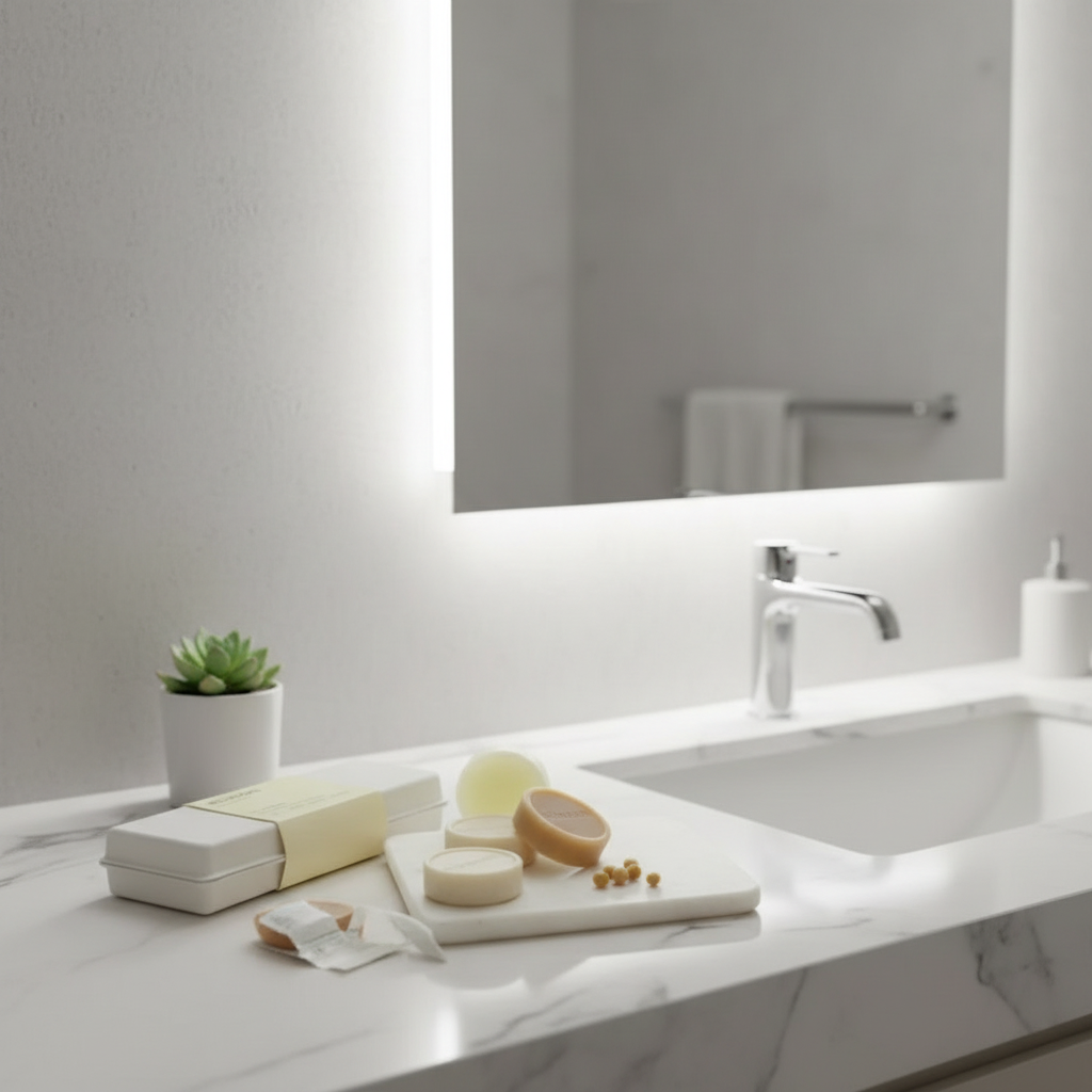 MIXSOON - Bean Travel Kit - Cestovní sada (šampon, kondicionér a mýdlo) - 3x25 g