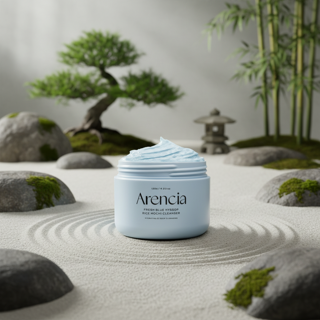 ARENCIA - Fresh Blue Hyssop Rice Mochi Cleanser - Čisticí balzám s modrým yzopem a rýží - 120 ml