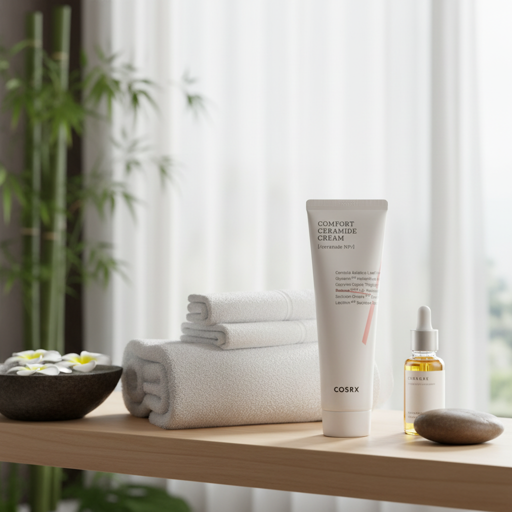 COSRX Balancium Comfort Ceramide Cream - Zklidňující krém s ceramidy - 80 g