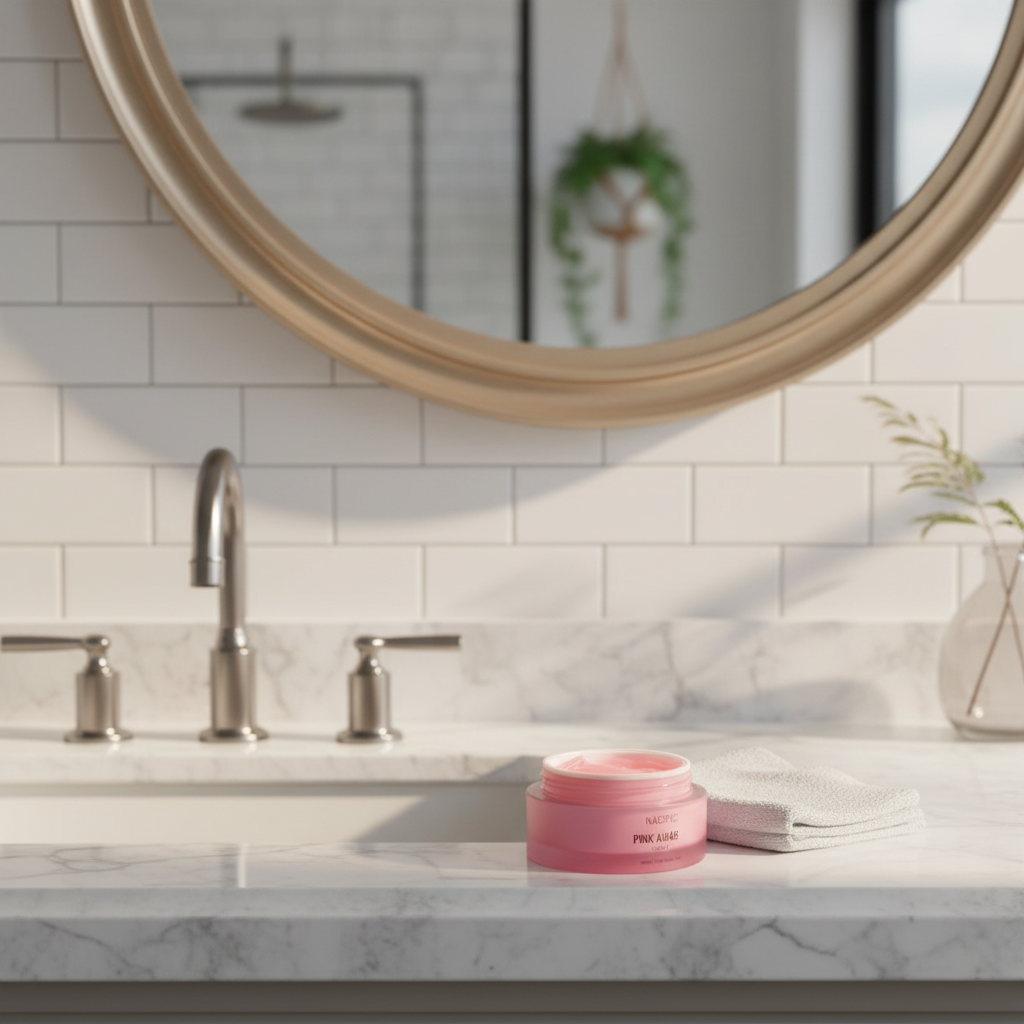 NACIFIC - Pink AHABHA Cream - Hydratační a rozjasňující krém s AHA a BHA kyselinami - 50 ml