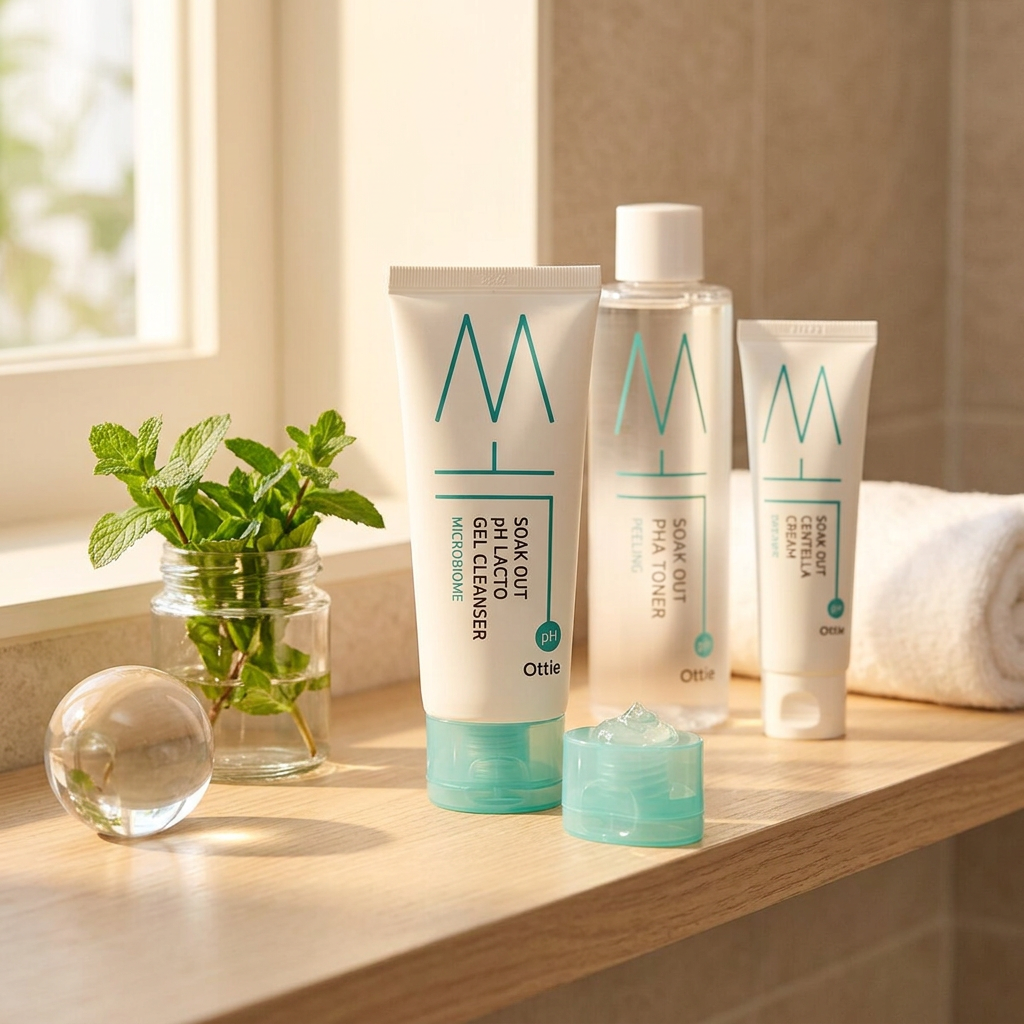 OTTIE - Soak Out pH Lacto Gel Cleanser - Čisticí gel s kyselinou mléčnou a vyváženým pH - 100 ml