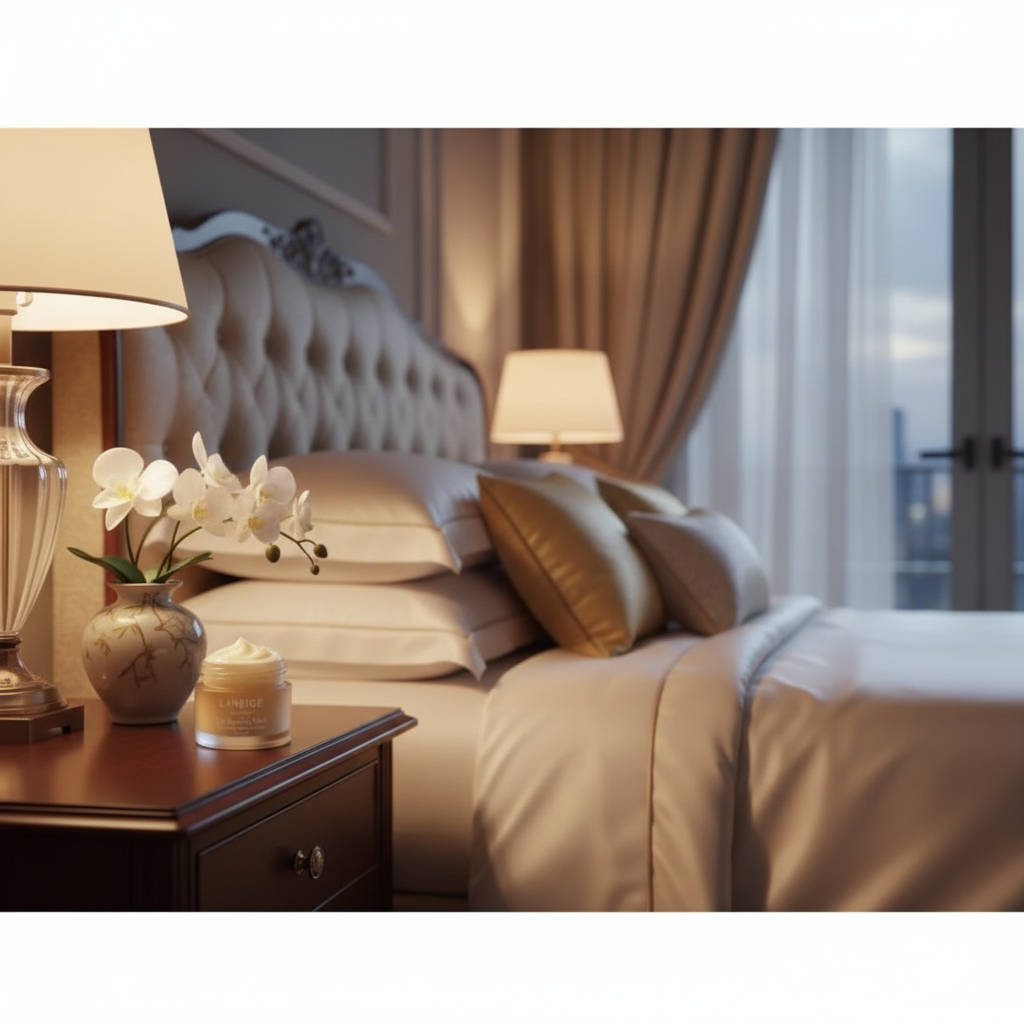 Laneige - Lip Sleeping Mask Vanilla - Intenzivně regenerující maska na rty Vanilka - 20 g