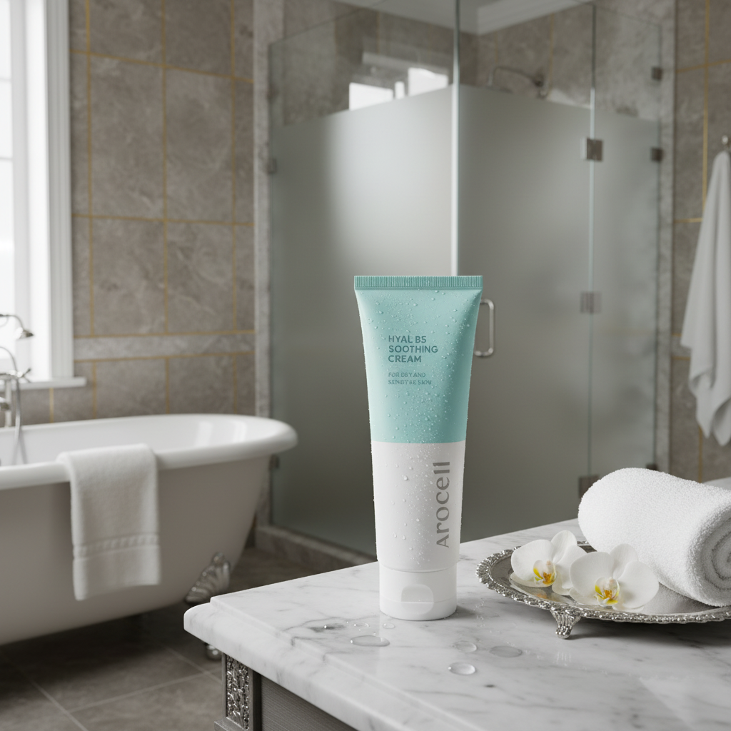 AROCELL - Hyal B5 Soothing Cream - Zklidňující krém s kyselinou hyaluronovou a vitamínem B5 - 80 ml