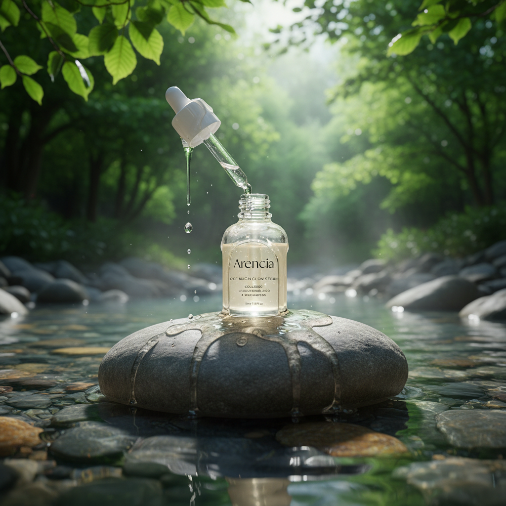 ARENCIA - Rice Mucin Glow Serum - Rozjasňující sérum s fermentovanou rýží - 30 ml