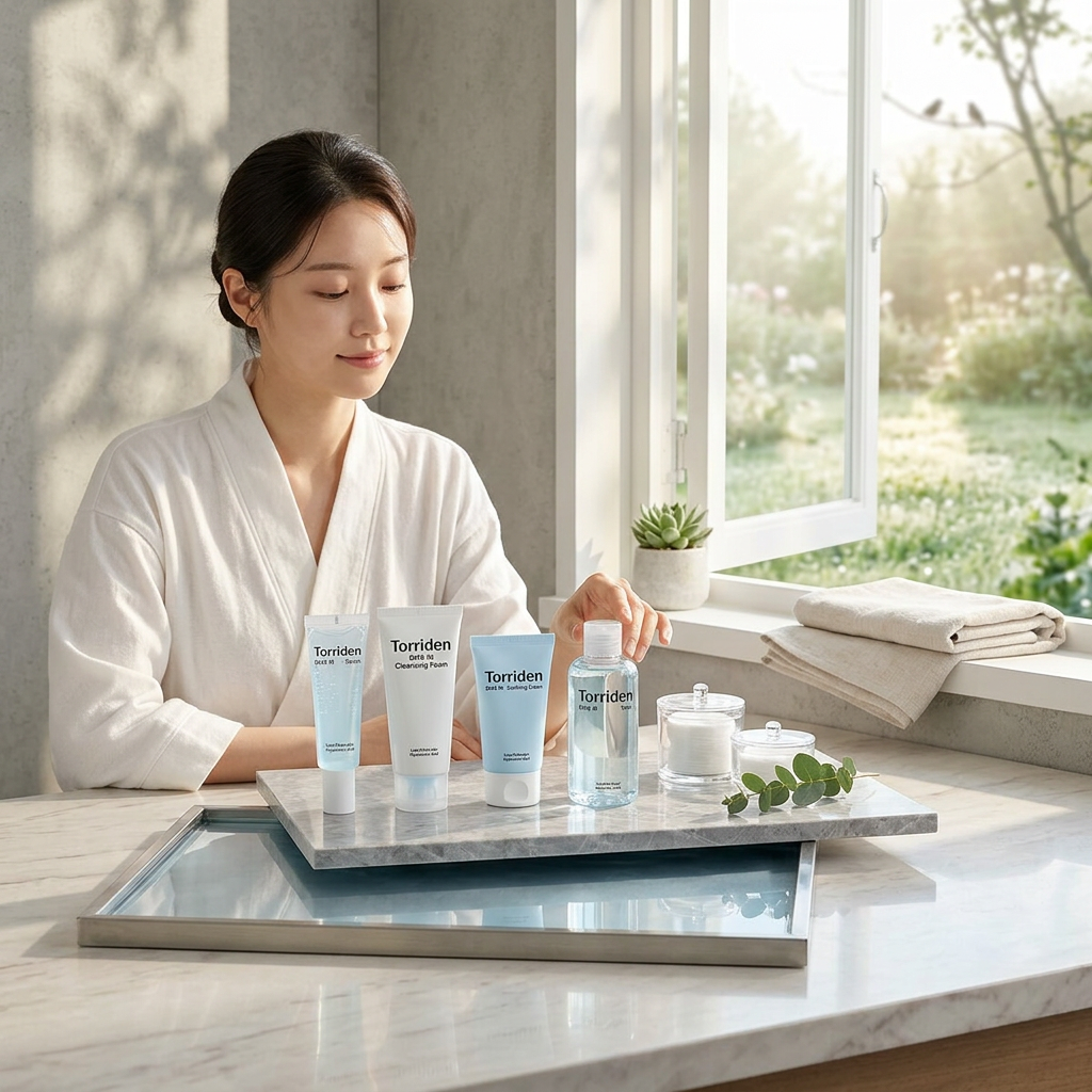 Torriden - DIVE-IN Low Molecular Hyaluronic Acid Trial Kit - Zkušební set produktů s kyselinou hyaluronovou