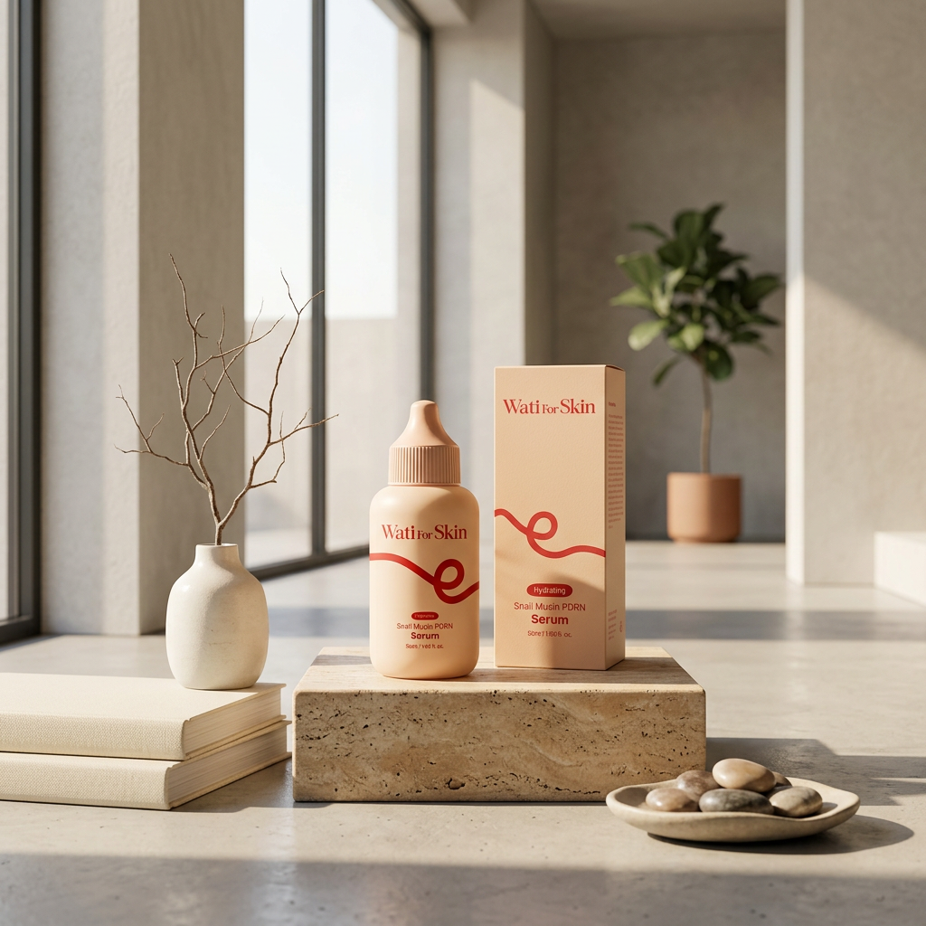 WATI FOR SKIN - Snail Mucin PDRN Serum - Regenerační sérum se šnečím mucinem a PDRN - 50 ml