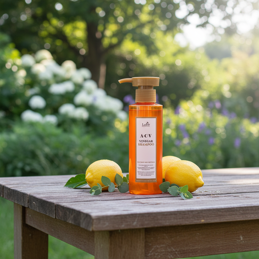 Lador - ACV Vinegar Shampoo - Hloubkově čistící šampon s jablečným octem - 430 ml