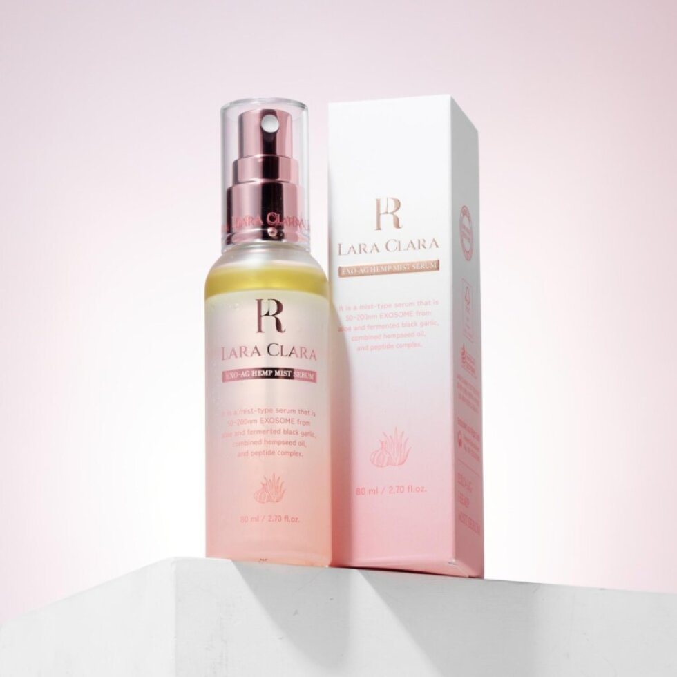 LARA CLARA - Exo-Ag Hemp Mist Serum - Sérum v mlze s exosomy- 80 ml