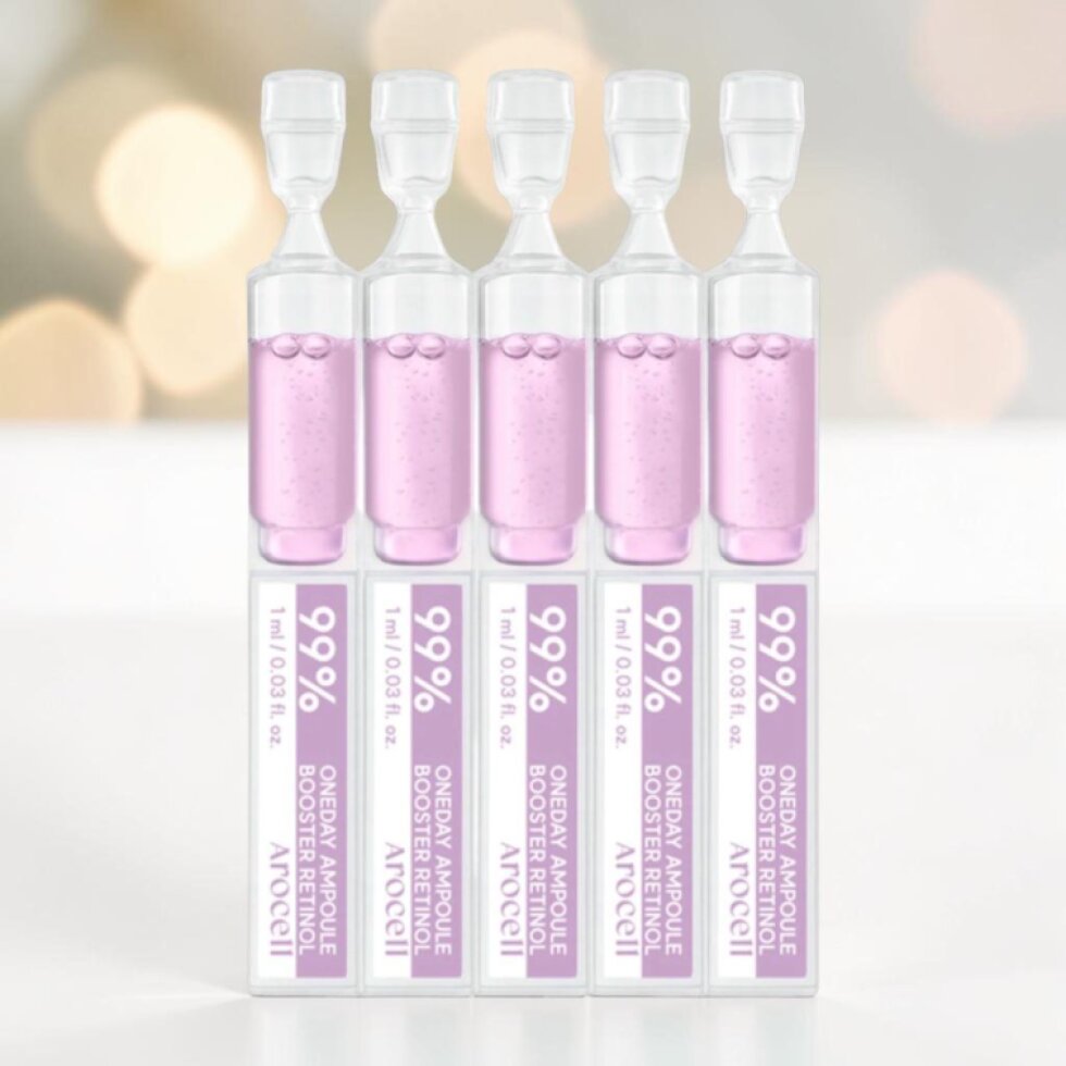 AROCELL - 99% Oneday Ampoule Booster Retinol - 99% Retinol jednodenní ampule booster - 5 x 1ml