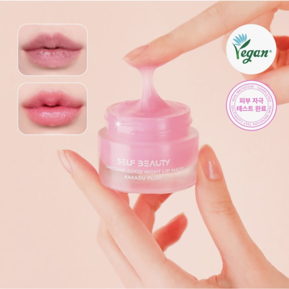 SELF BEAUTY - Uniconic Good Night Lip Mask Kakadu Plum - Noční maska na rty s kakadu švestkou - 14,5g