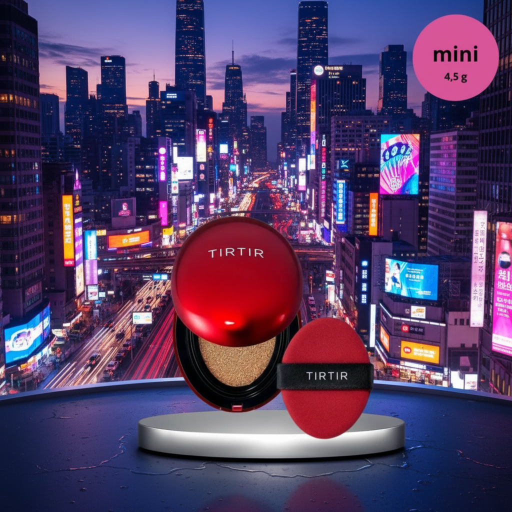 TIRTIR - Mask Fit Red Cushion Mini - Make-up s cushionem - odstín C17 Porcelain