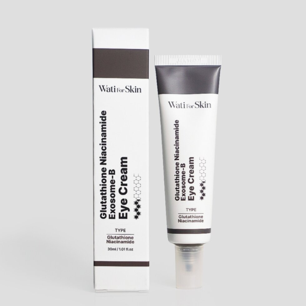WATI FOR SKIN - Glutathione Niacinamide Exosome-B Eye Cream - Rozjasňující a regenerační oční krém - 30 ml