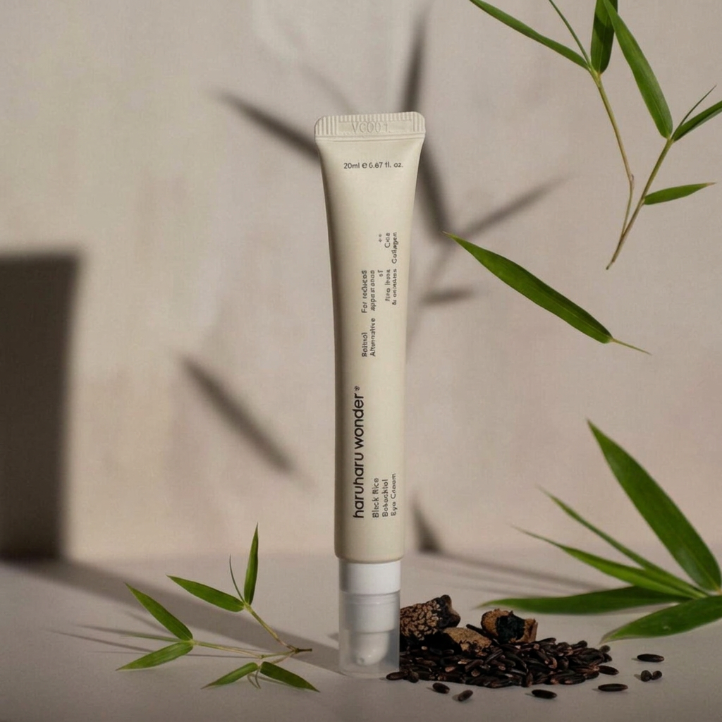 Haruharu WONDER - Black Rice Bakuchiol Eye Cream - Multifunkční oční krém s fermentovanou černou rýží - 20ml