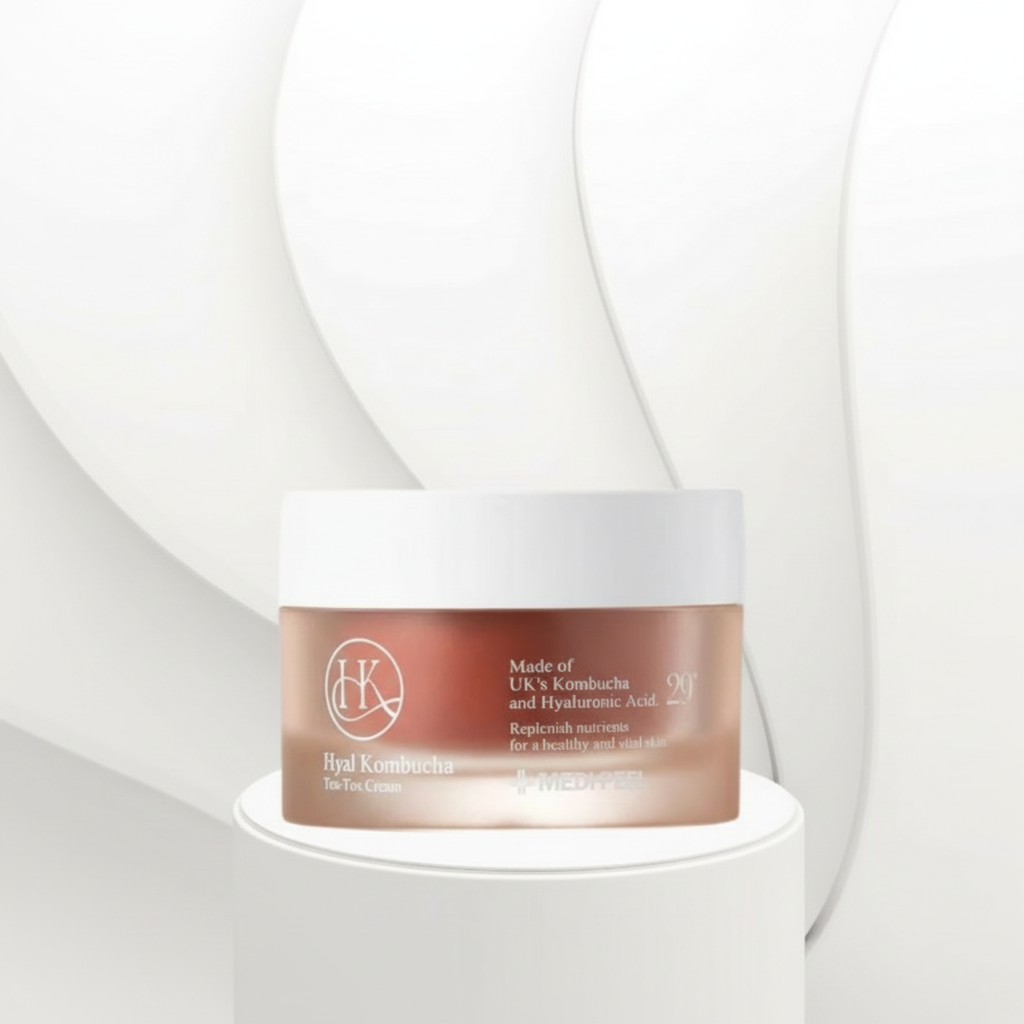 MEDI-PEEL - Hyal Kombucha Tea-Tox Cream - Hydratační krém s kyselinou hyaluronovou a kombuchou - 50ml