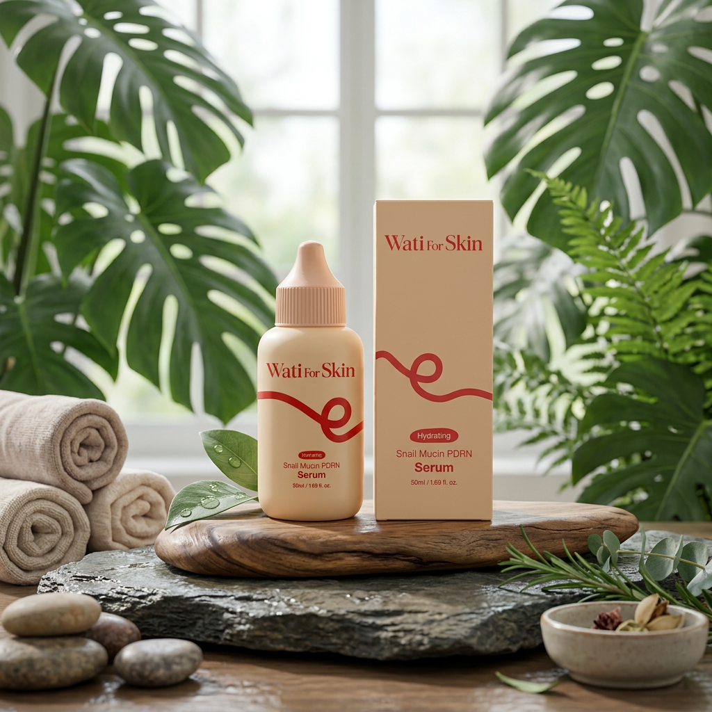 WATI FOR SKIN - Snail Mucin PDRN Serum - Regenerační sérum se šnečím mucinem a PDRN - 50 ml