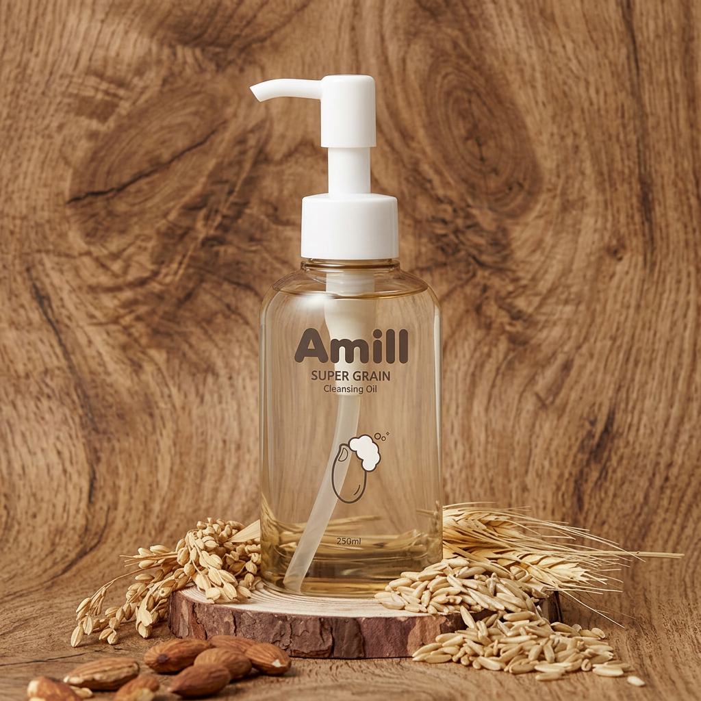 AMILL - Super Grain Cleansing Oil - Jemný čistící olej s fermentovanými super-zrny - 125 ml