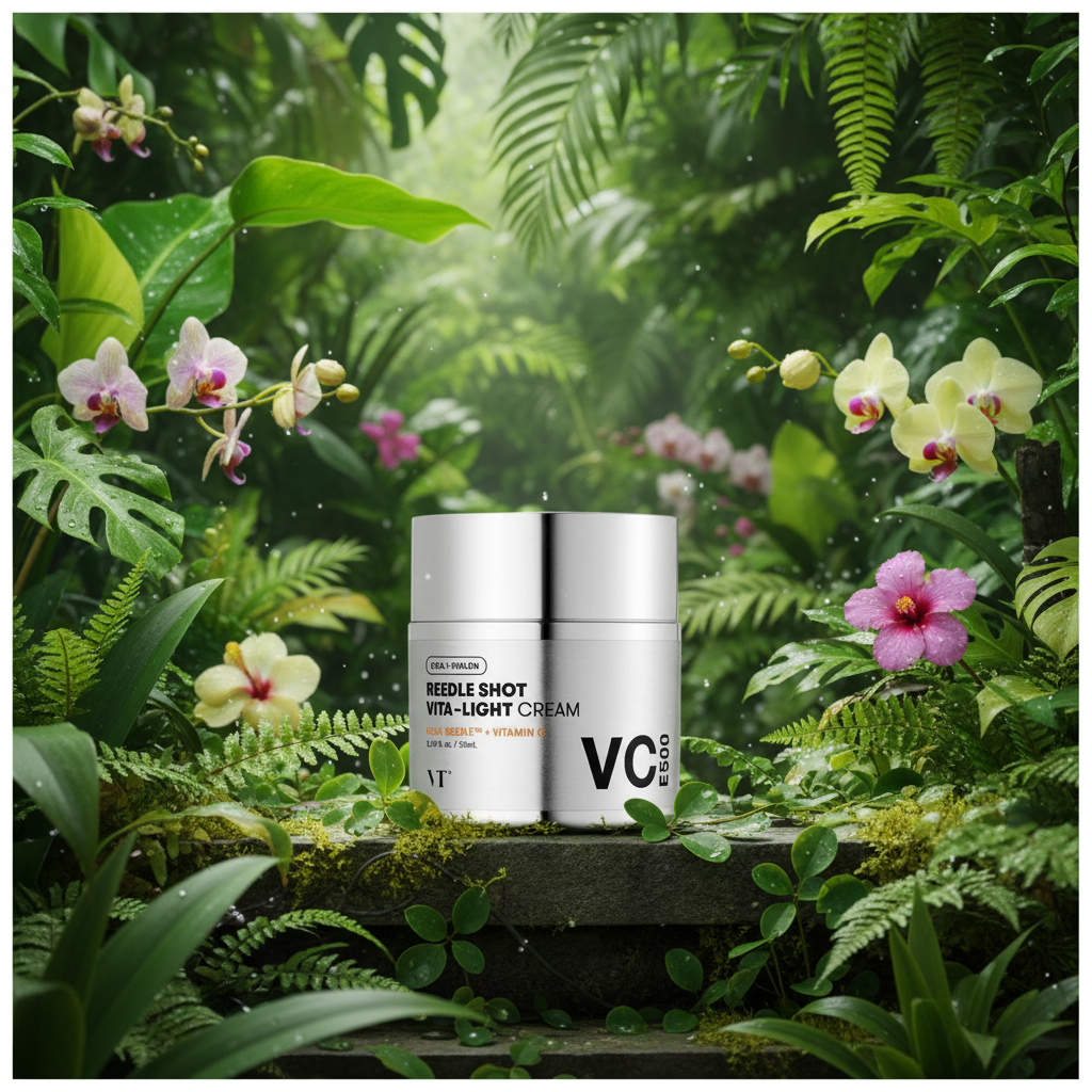 VT Reedle Shot Vita-Light Cream - Rozjasňující krém s mikrojehličkami - 50 ml