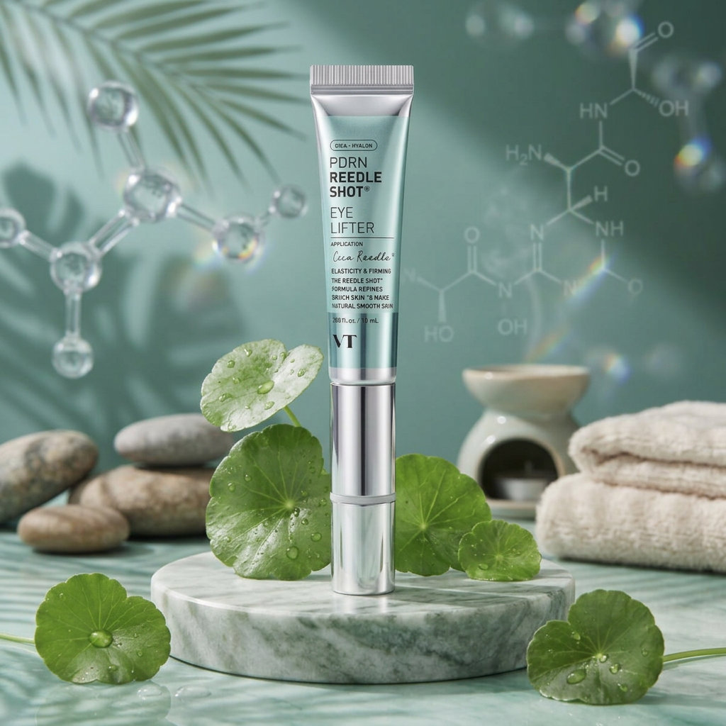 VT - PDRN Reedle Shot Eye Lifter - Zpevňující oční sérum s PDRN a jehličkovou technologií - 15 ml