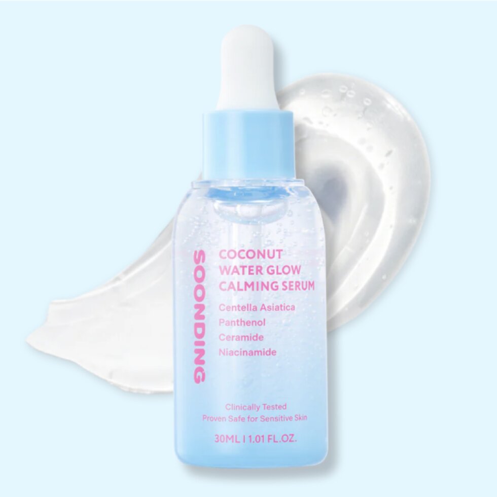 SOONDING - Coconut Water Glow Calming Serum - Zklidňující rozjasňující sérum s kokosovou vodou - 30 ml