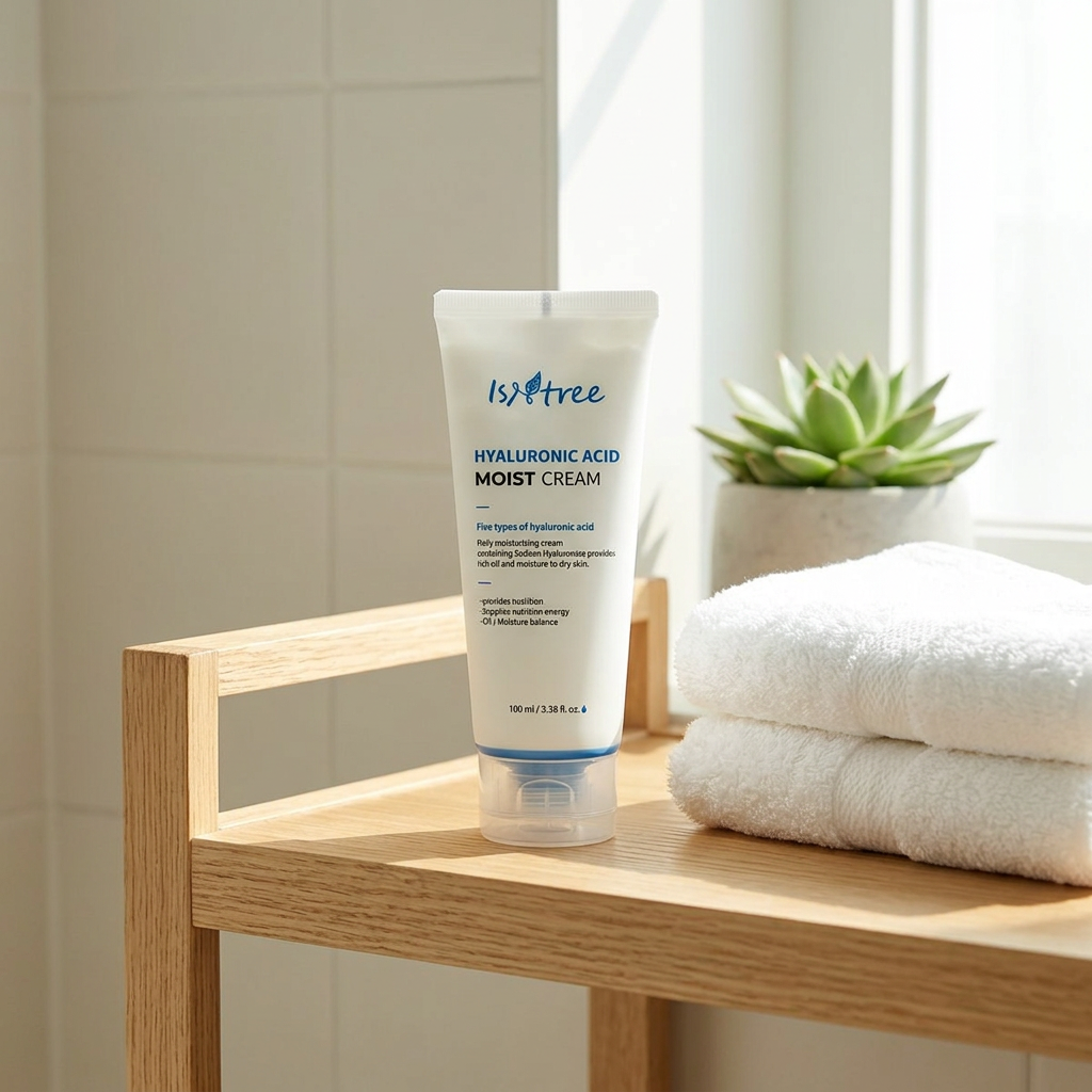 ISNTREE - Hyaluronic Acid Moist Cream - Hydratační krém s kyselinou hyaluronovou - 100 ml