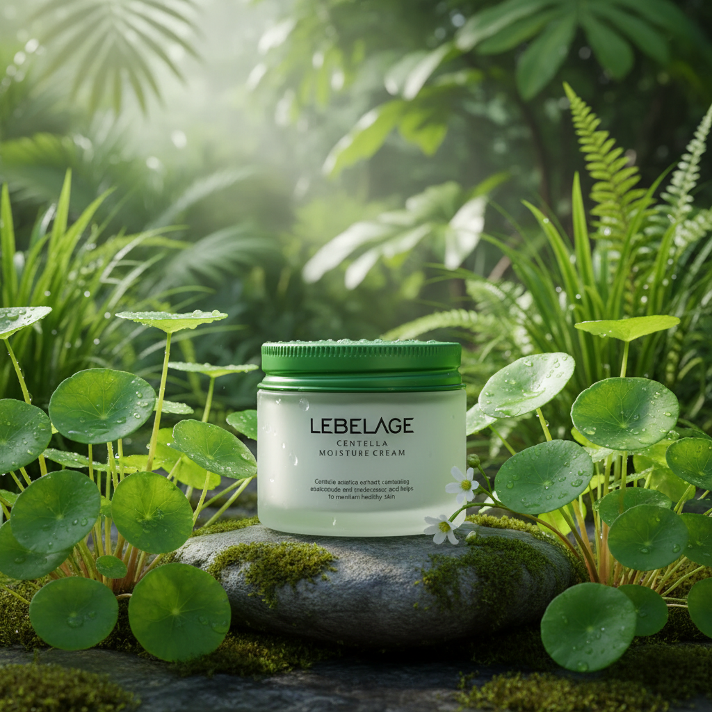 LEBELAGE - Centella Moisture Cream - Vyživující a zklidňující krém s centelou - 70 ml