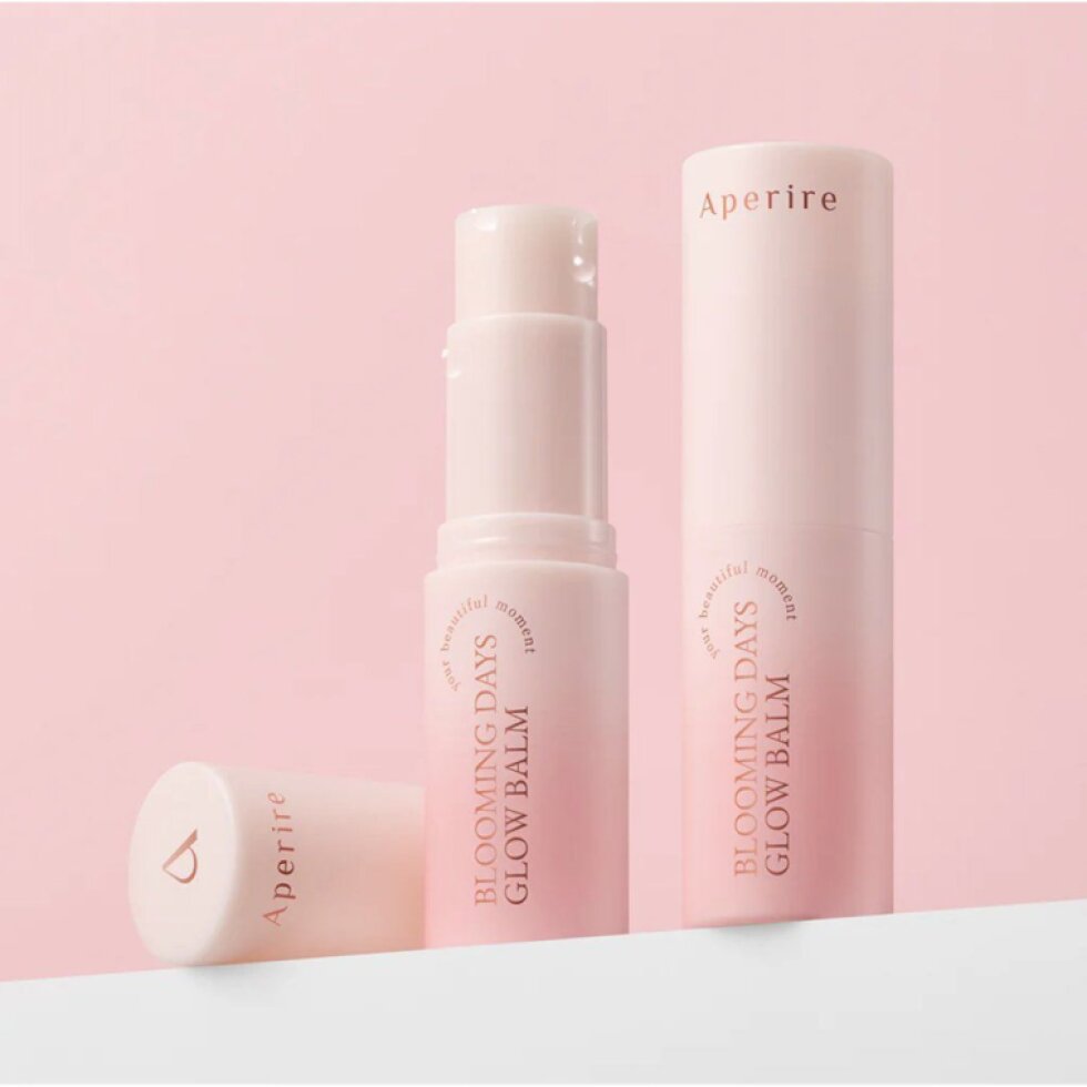 APERIRE - Day Glow Soothing Balm Stick - Rozjasňující zklidňující balzám proti vráskám se šnečím mucinem - 9,5 g