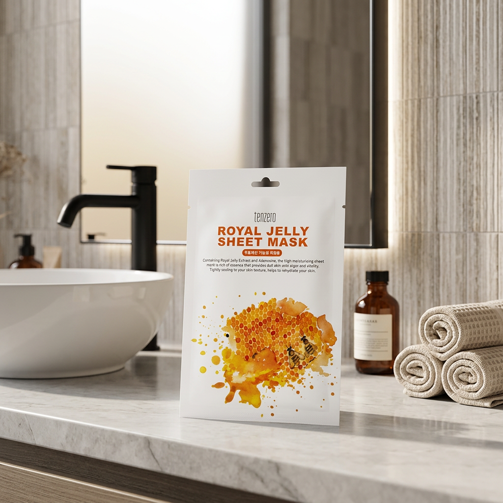 TENZERO - Royal Jelly Sheet Mask - Plátýnková maska royal jelly - 25 ml
