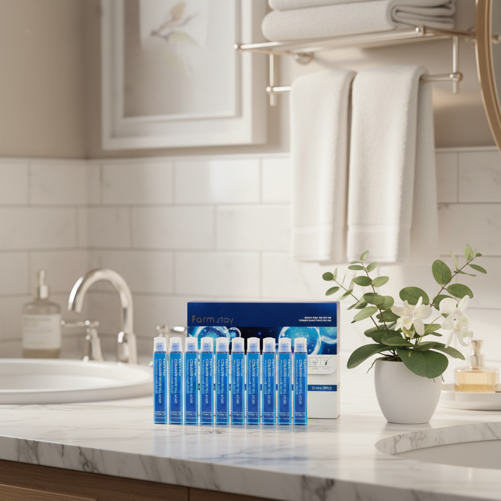 Farm Stay - Collagen Water Full Moist Treatment Hair Filler - Hydratační ampule na vlasy s kolagenem - 1ks