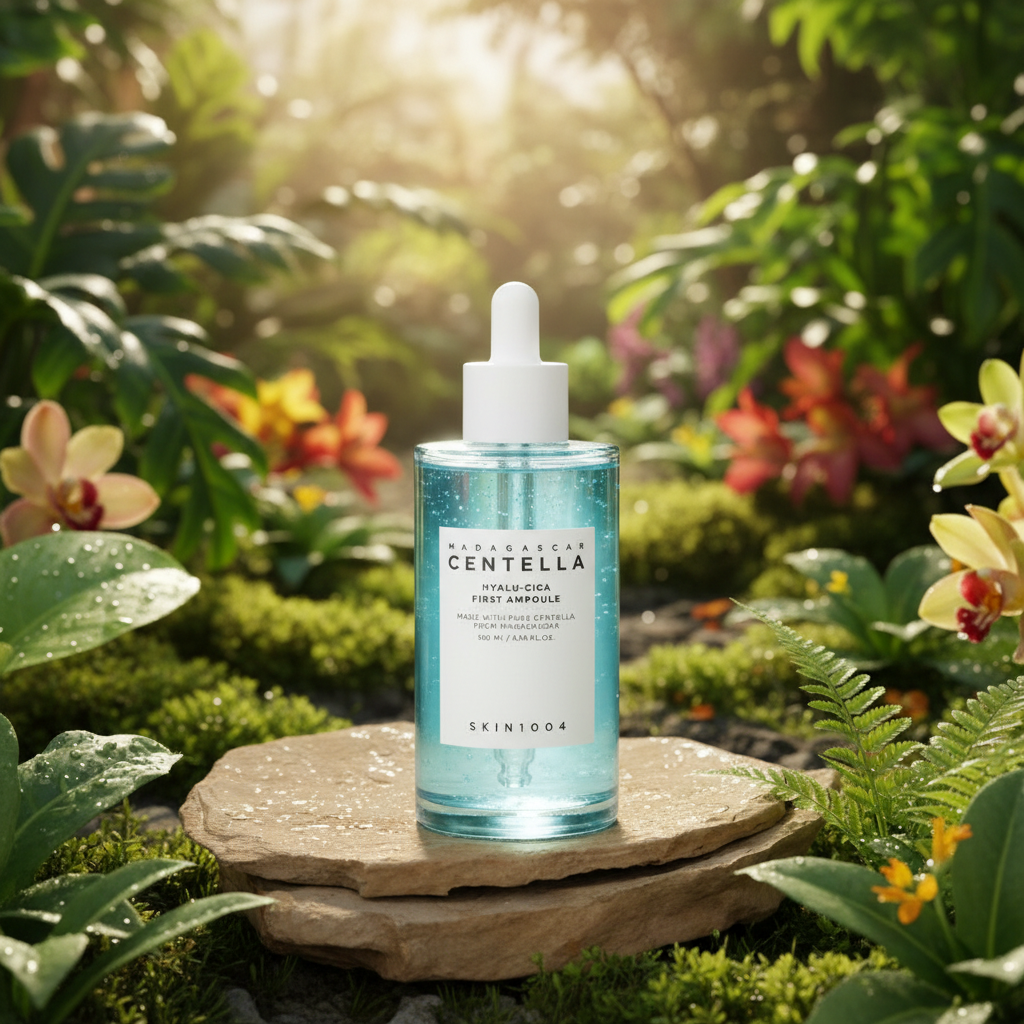 SKIN1004 - Madagascar Centella HYALU-CICA First Ampoule - Hydratační a zklidňující sérum - 50 ml