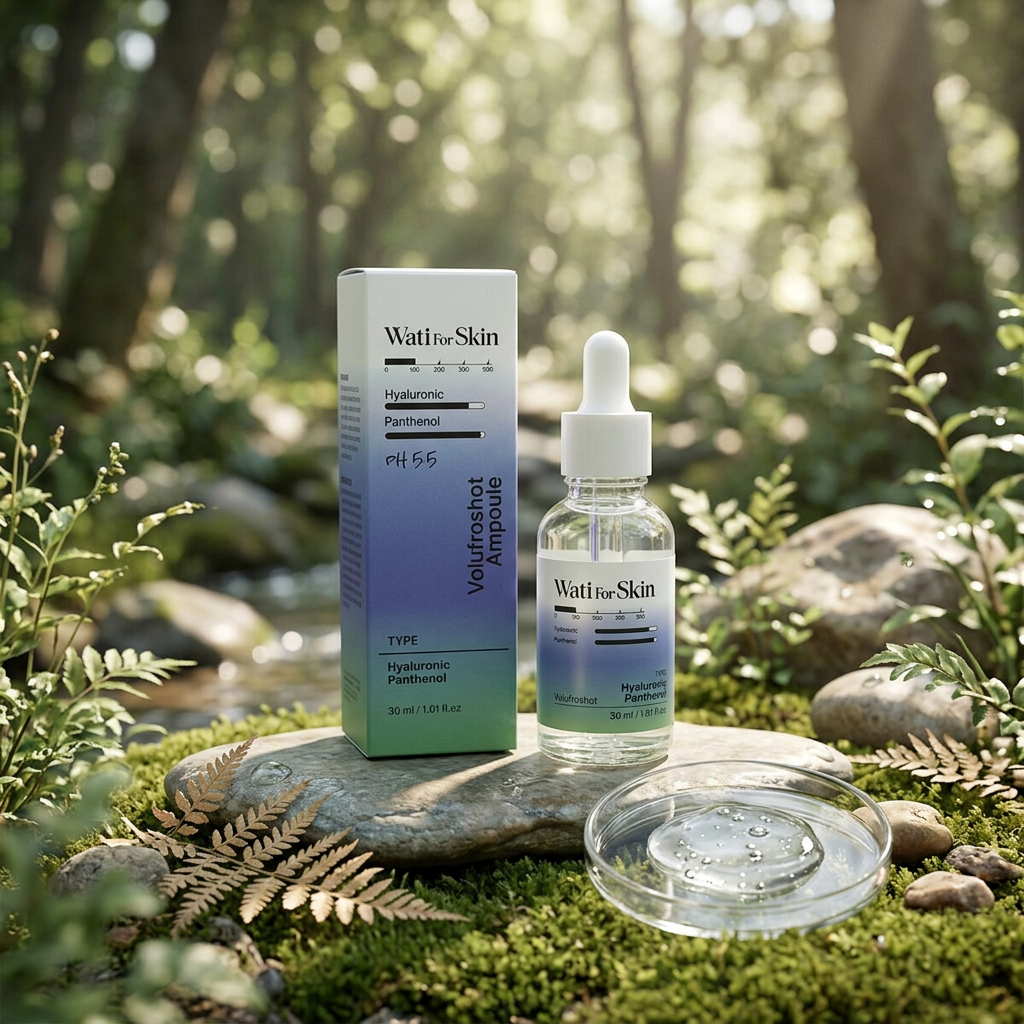 WATI FOR SKIN - Hyaluronic Panthenol B5 Volufroshot Ampoule - Hydratační sérum s kyselinou hyaluronovou a panthenolem - 30 ml