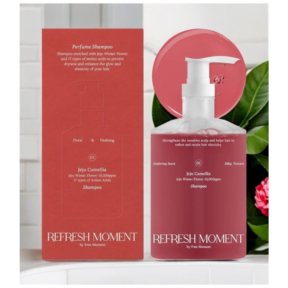 Dr. Althea - Refresh Moment Perfume Shampoo 01 Jeju Camellia - Parfémovaný šampon s květinovou vůní kamélií - 500 ml