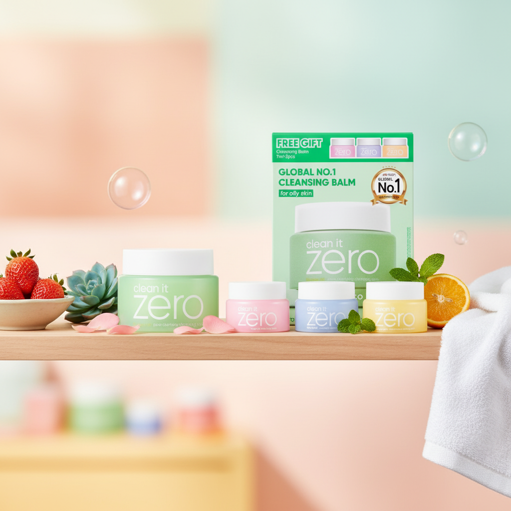 Banila Co - Clean It Zero Clarifying Balm SET - Odličovací balzám pro problematickou pleť SET - 100 ml + 3*7ml