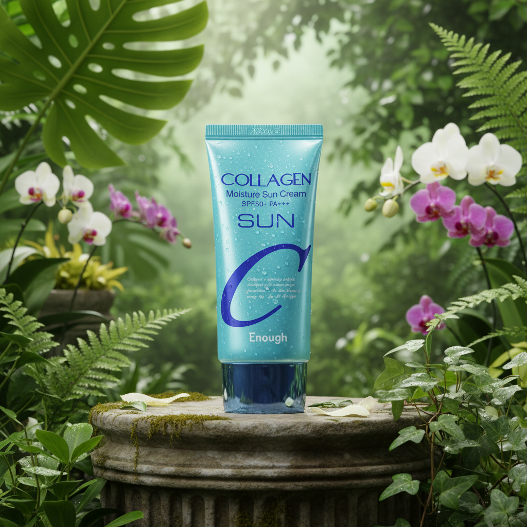 ENOUGH - Collagen Moisture Sun Cream - Kolagenové, hydratační SPF50+ PA+++ - 50 g